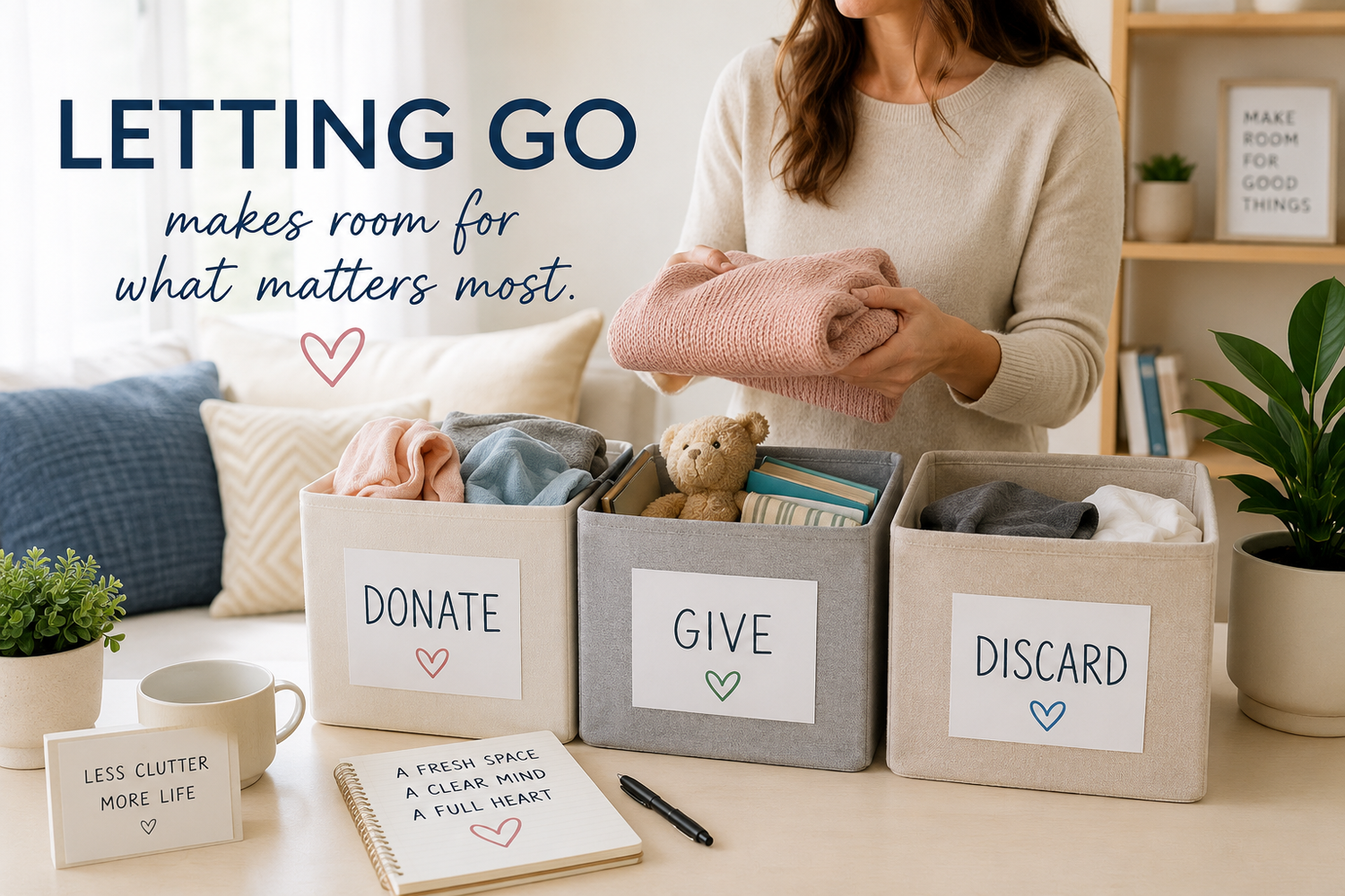 Letting Go: The Secret to a Successful Home Organization Project